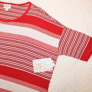 Irma XS - Red/White Stripped